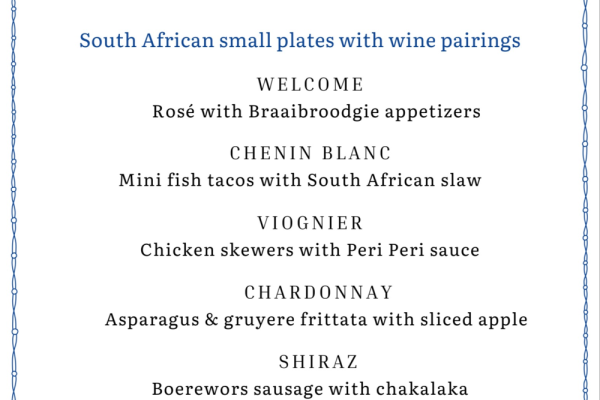 Winston-Salem Wine Market hosts a wine dinner with Babylonstoren Photo 2