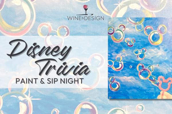 Disney Trivia Paint and Sip Night Photo