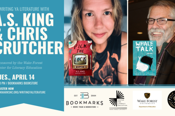 Writing Young Adult Literature with A.S. King & Chris Crutcher Photo