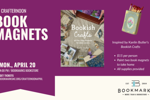 Crafternoon: Book Magnets Photo