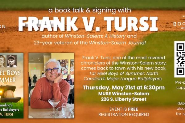 Frank V. Tursi—a book talk & signing Photo