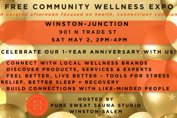 Wellness Expo + Pure Sweat First Anniversary Celebration Photo