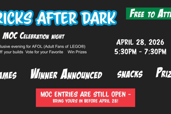 Bricks After Dark - MOC Celebration Night Photo