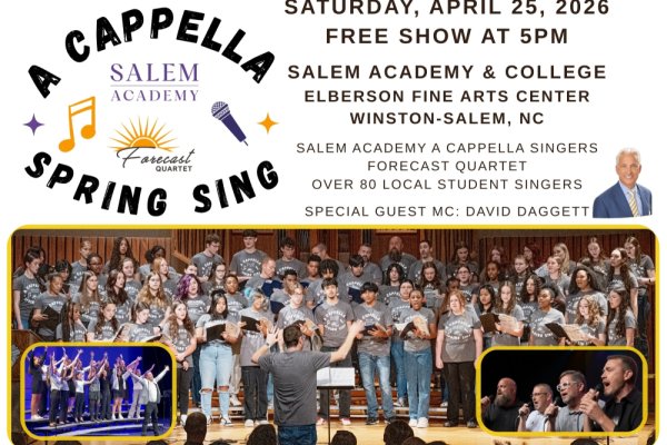 A Cappella Spring Sing - Free Concert at Salem Academy Photo