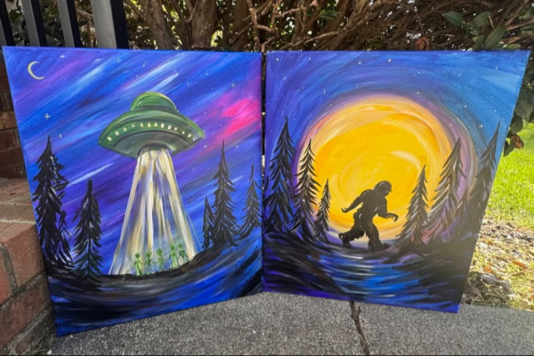 Big Foot Sip & Paint Photo