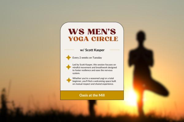 WS Men's Yoga Circle Photo