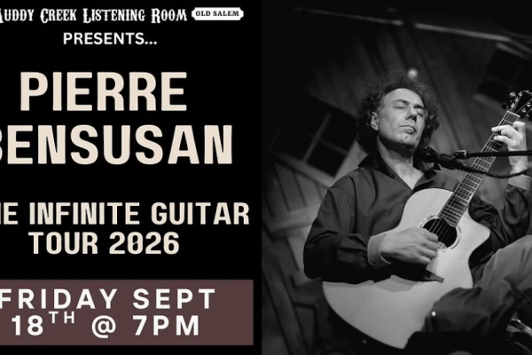 PIERRE BENSUSAN - THE INFINITE GUITAR TOUR 2026 Photo