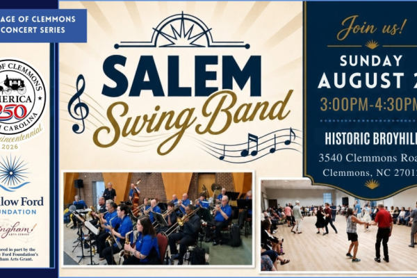 Village of Clemmons Salem Swing Band Free Community Concert Photo