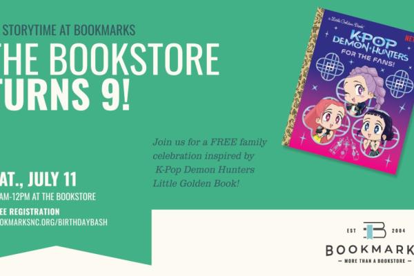 Storytime at Bookmarks: Birthday Bash Photo