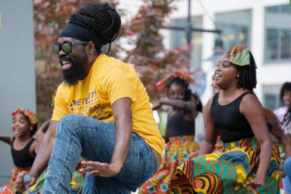 Choreo On Deck: African Dance & Live Drumming w/ Wayne Jones Photo