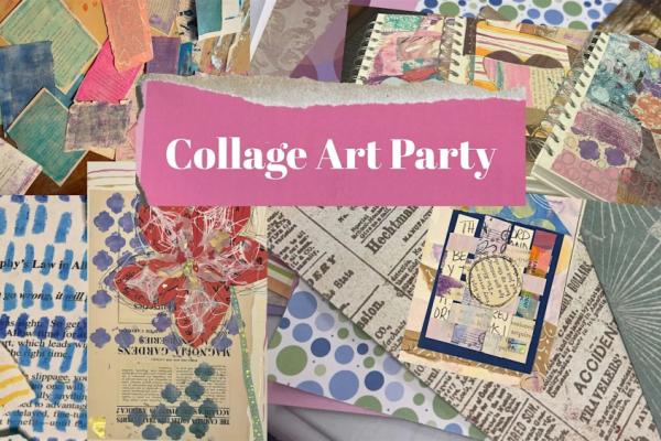 August Art Party: Junk Journal Joy: Collecting Moments of Happine Photo