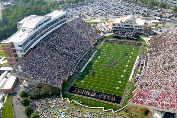 Wake Forest Football vs. Duke Photo
