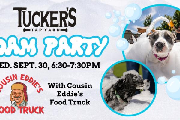Tucker's Tap Yard Foam Party Photo