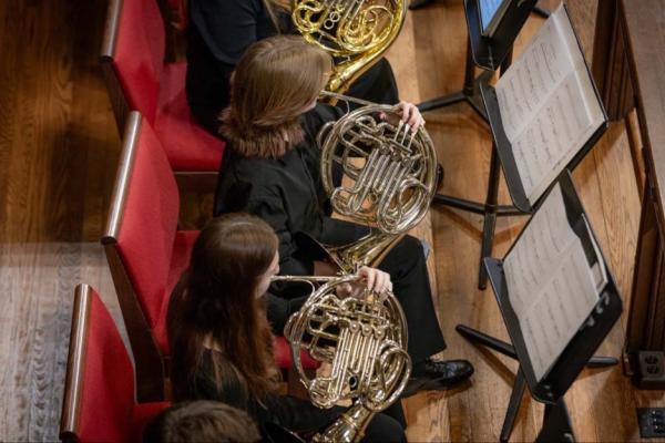 UNCSA Horn Ensemble in Recital Photo