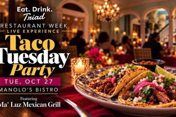 Eat Drink Triad Restaurant Week | Taco Tuesday Party Photo