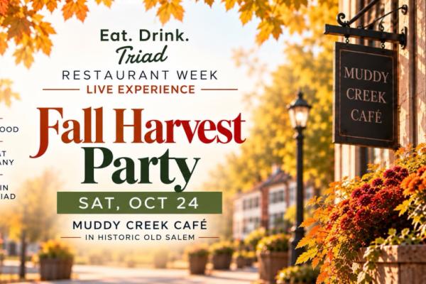 Eat Drink Triad Restaurant Week | Fall Harvest Party Photo