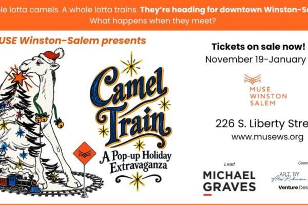 Camel Train: A Pop-Up Holiday Extravaganza Photo