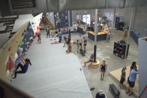 First Hand Climbing inside view Photo