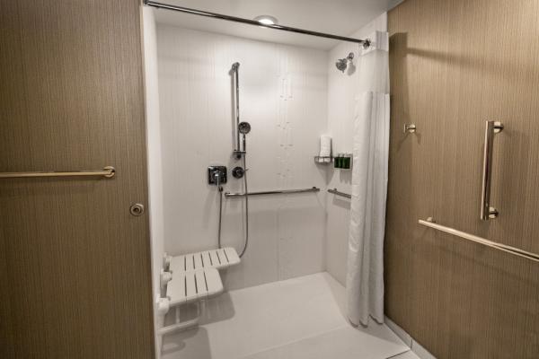 ADA accessible rooms with roll-in shower available. Photo 20