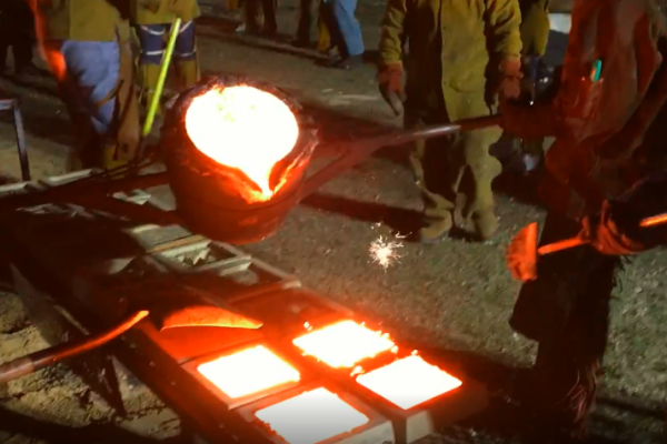 In September we spend our time preparing for the Iron Pour , where you can make your own cast iron art. We'll leave the hot molten metal pouring to the pros, but you can enjoy the show. wsmixxer.or... Photo 8