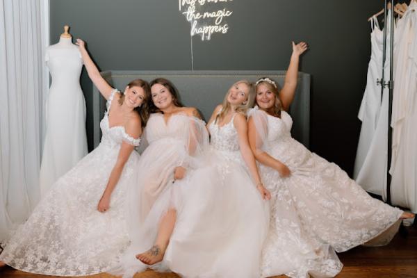magnolia bride women in dresses Photo