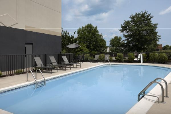 Make a splash in the seasonal, outdoor swimming pool at our Winston-Salem hotel. Photo 6