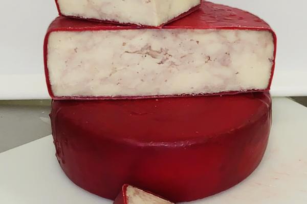 Drunken Goat, a raw milk aged goat cheese. Photo 2