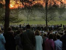 251st Easter Sunrise Service of the Moravian Church Photo