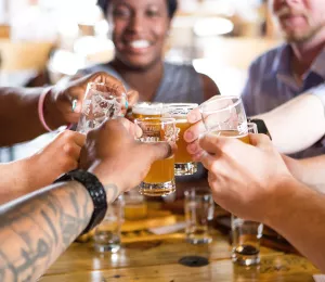 Cheers at local breweries