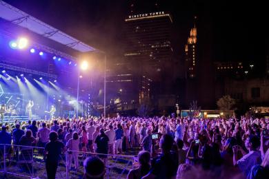 Gears &amp; Guitars Festival in downtown Winston-Salem