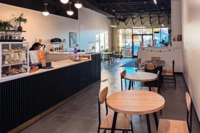 Message Coffee Kernersville interior