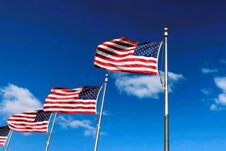 July 4th flags