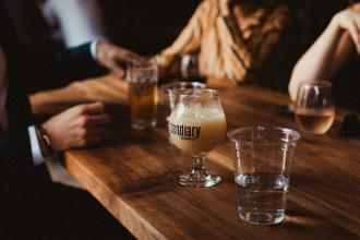Drinks poured at Incendiary in Lewisville
