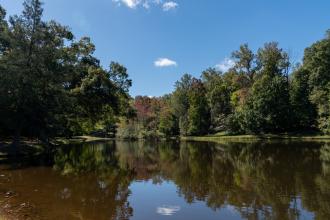 Tanglewood Park lake