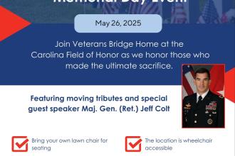 Carolina Field of Honor Memorial Day Observance Photo