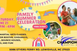 Family Summer Celebration Photo