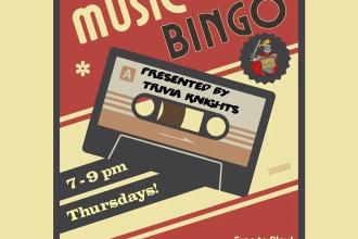 Music bingo! thursday's at miller's on robinhood! Photo