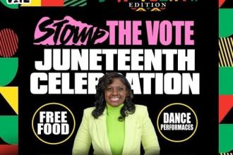 Stomp the Vote Juneteenth Celebration Photo