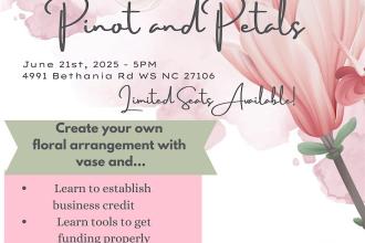 Pinot and Petals Photo