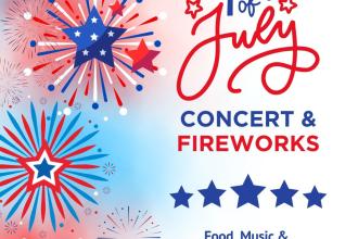 4th of July Fireworks & Concert Photo