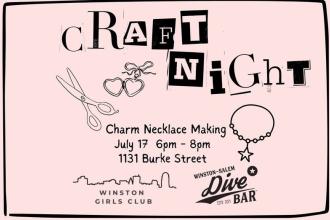 Craft Night Winston Girls' Club Photo