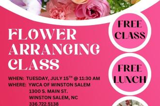Flower Arranging Class Photo