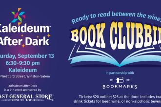 Kaleideum After Dark: Book Clubbin' Photo