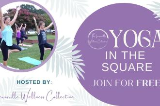 Yoga in the Square Photo