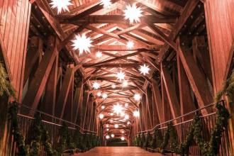 Joy of Christmas Evening Tours at Old Salem Photo