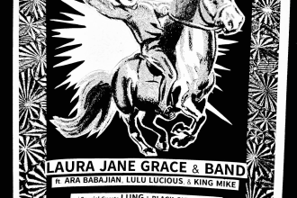 Laura Jane Grace &amp; Band | LUNG | Black Guy Fawkes Photo