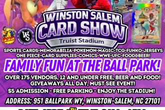 Winston Salem Card Show - Truist Stadium! Pokemon, Sports &amp; MORE! Photo