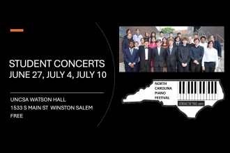 North Carolina Piano Festival Student Concerts Photo