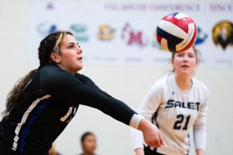 Salem College Volleyball vs. Mary Baldwin University Photo