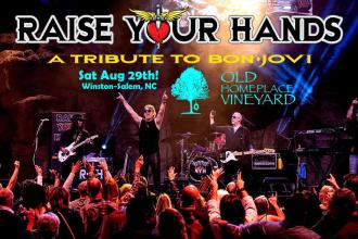 BON JOVI night at Old Homeplace Vineyard! Photo
